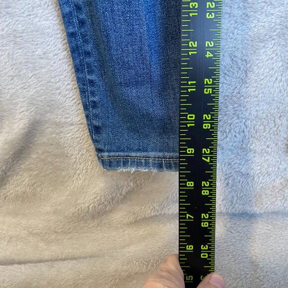 American Eagle Women's Jeans Size 4 Distressed Super Stretch Skinny Regular - Picture 3 of 16